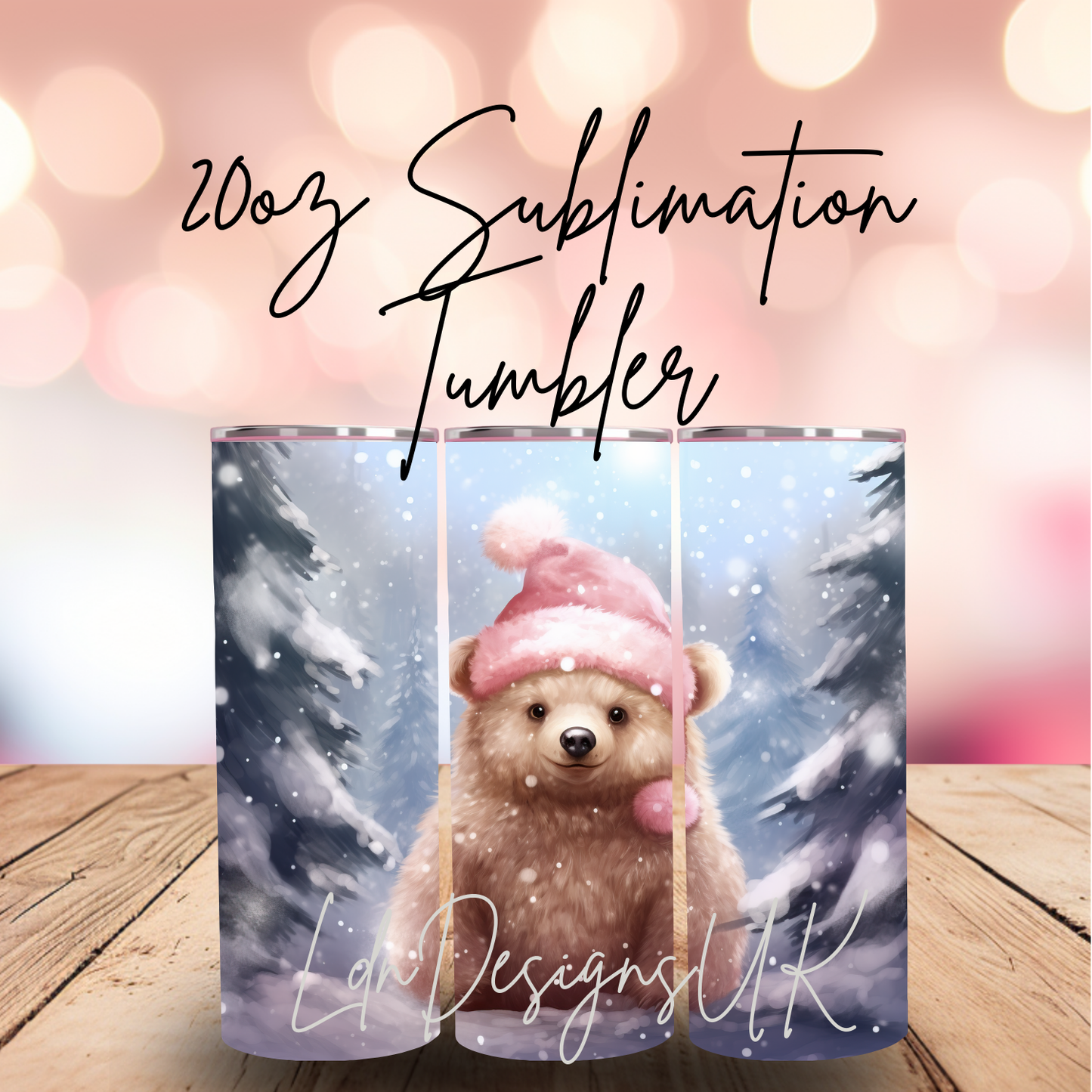 20oz sublimation tumbler digital download