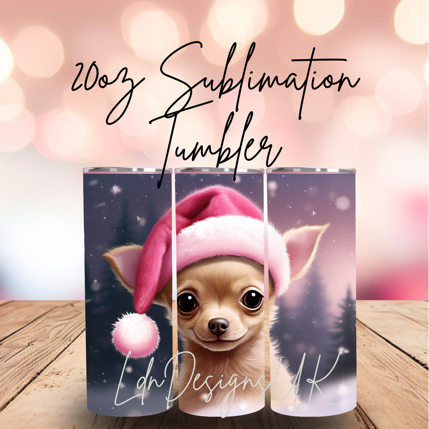 20oz sublimation tumbler digital download