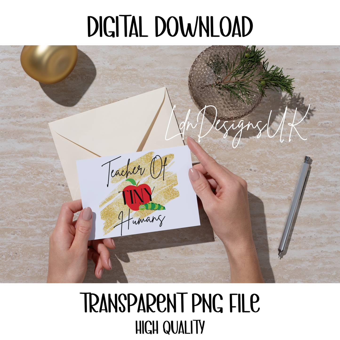 TEACHER OF TINY HUMANS PNG DIGITAL DOWNLOAD