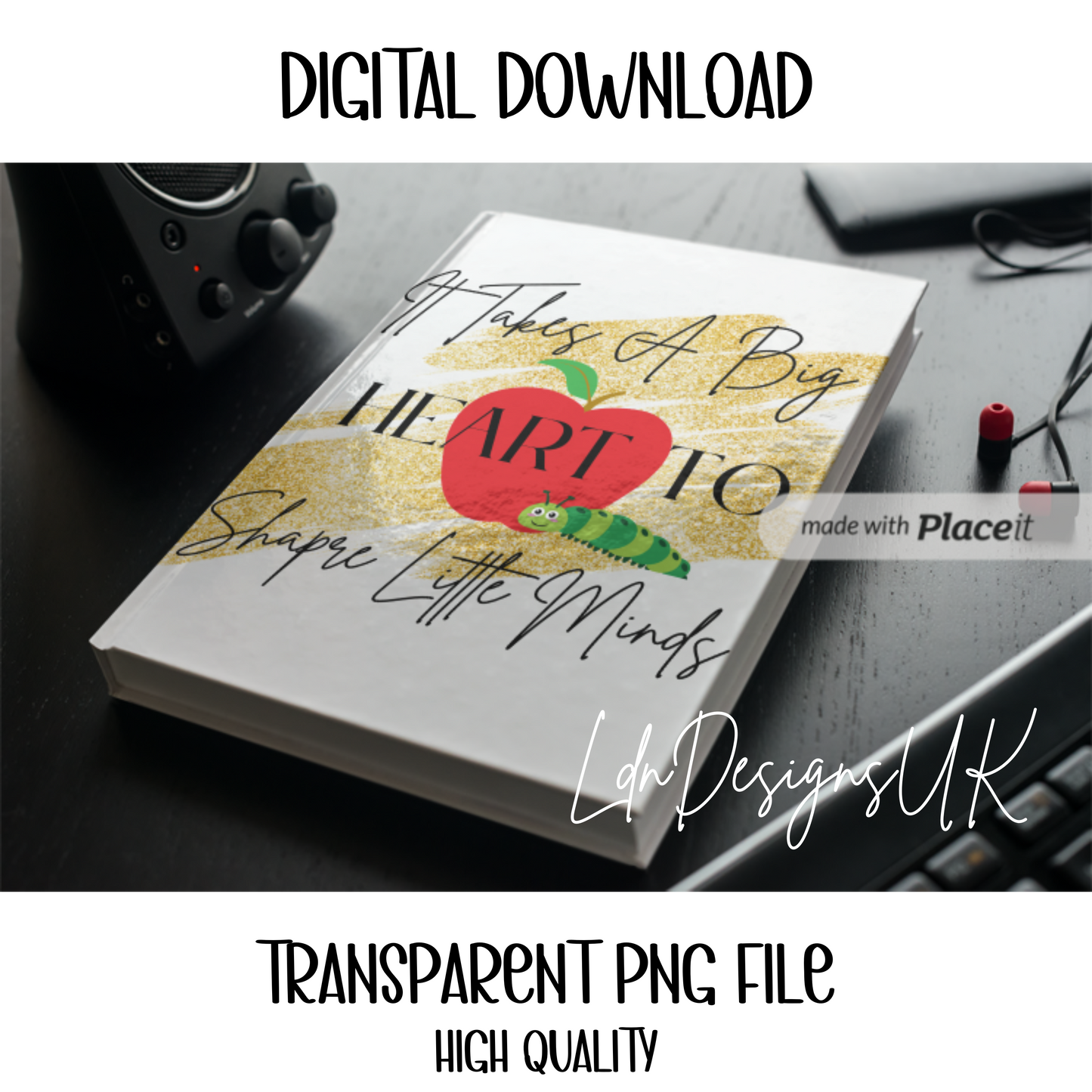 TEACHER QUOTE PNG DIGITAL DOWNLOAD