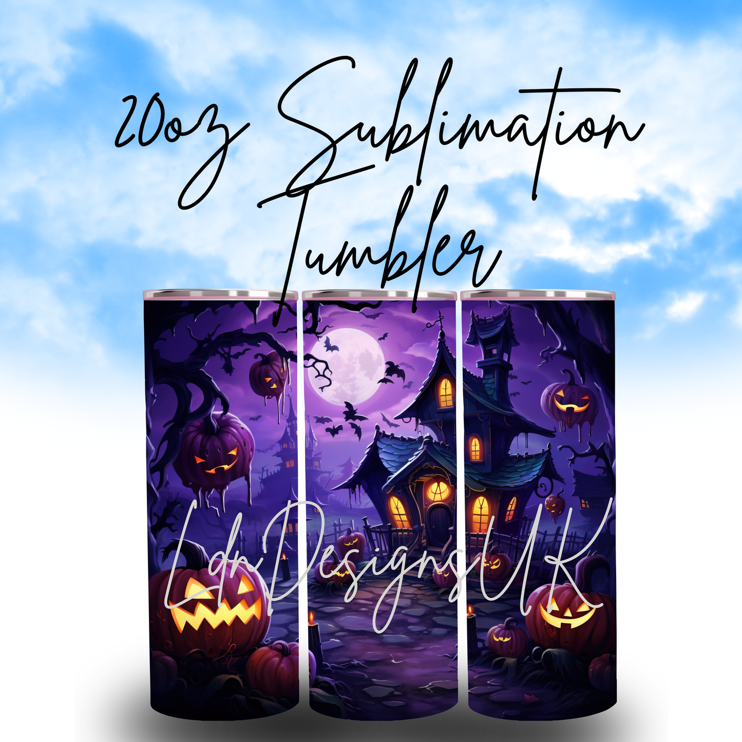 20oz Sublimation tumbler digital download