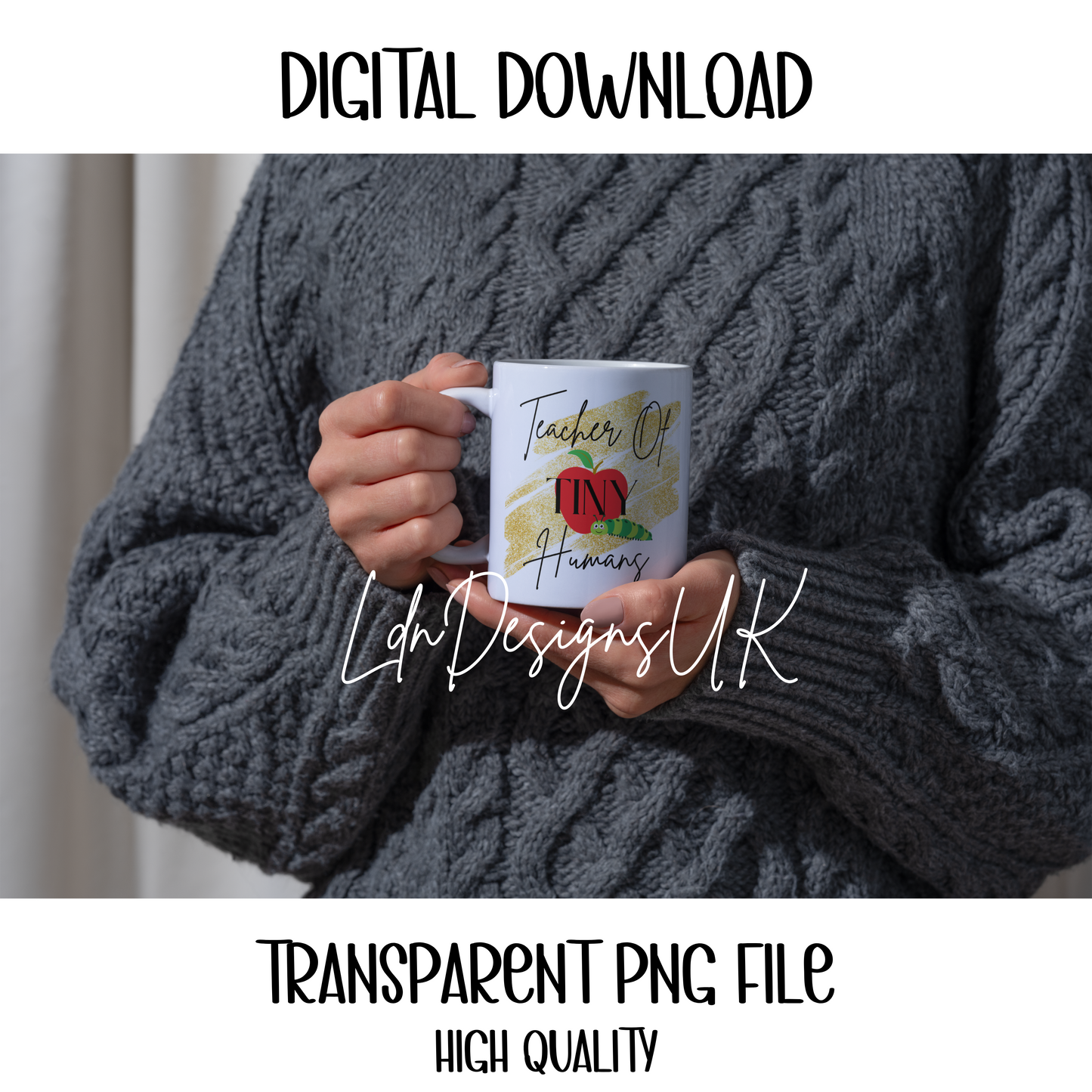 TEACHER OF TINY HUMANS PNG DIGITAL DOWNLOAD