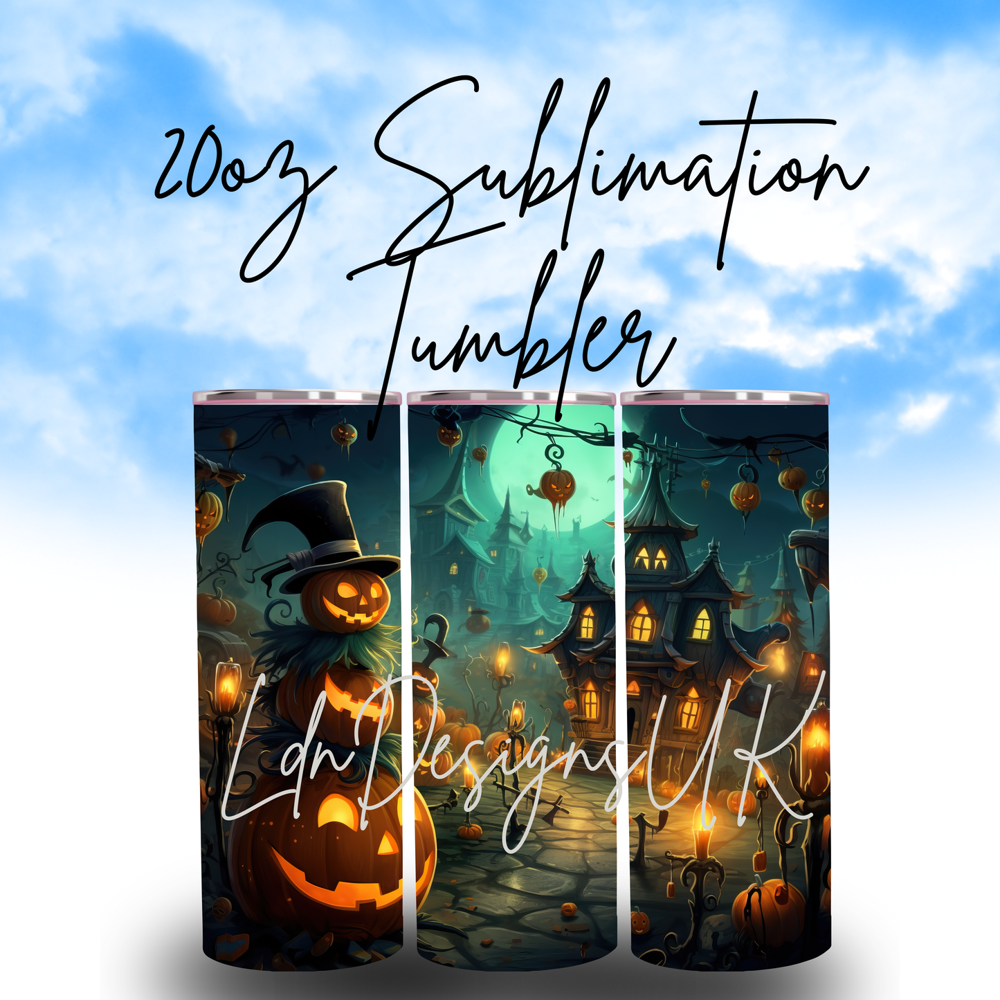 20oz Sublimation tumbler digital download