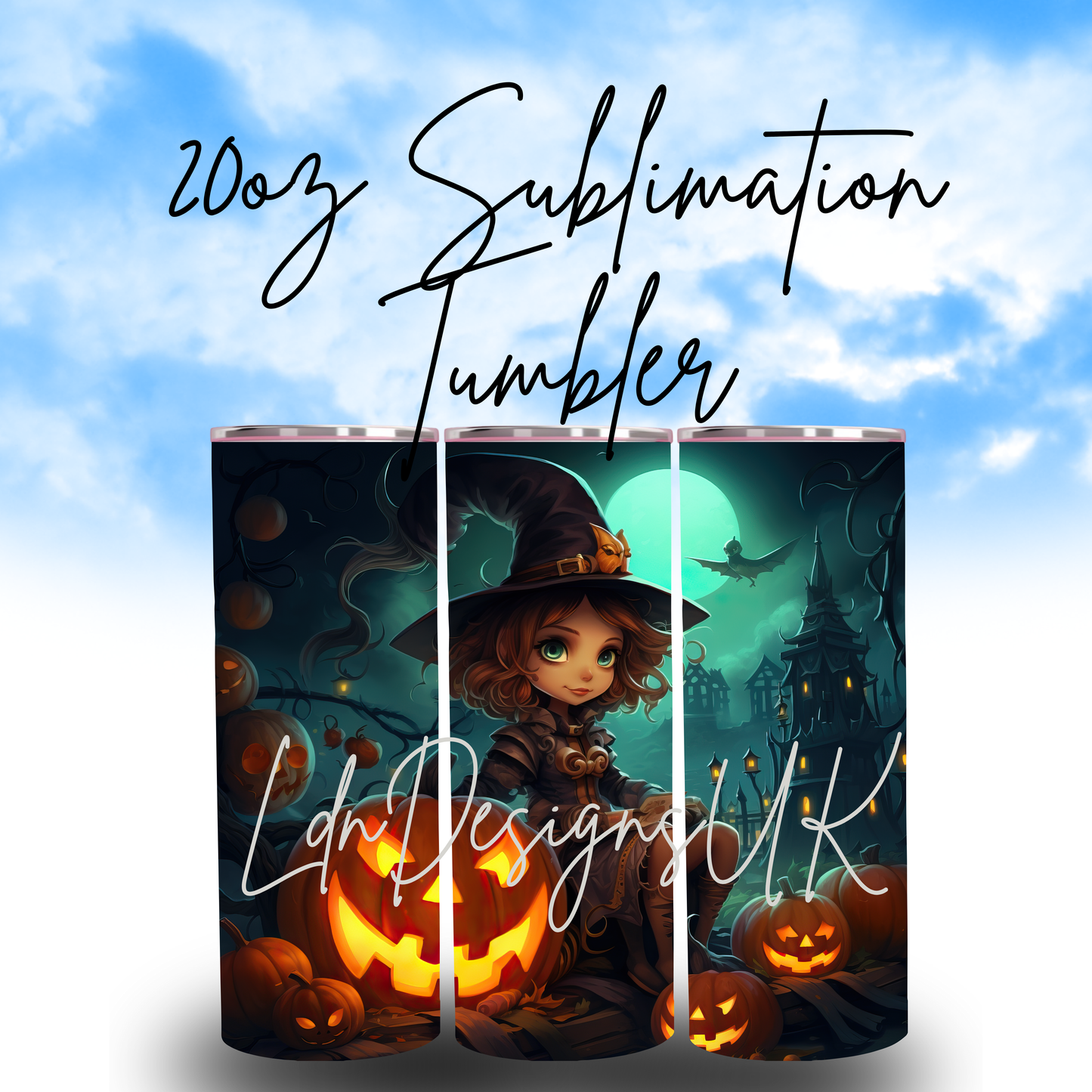 20oz Sublimation tumbler digital download