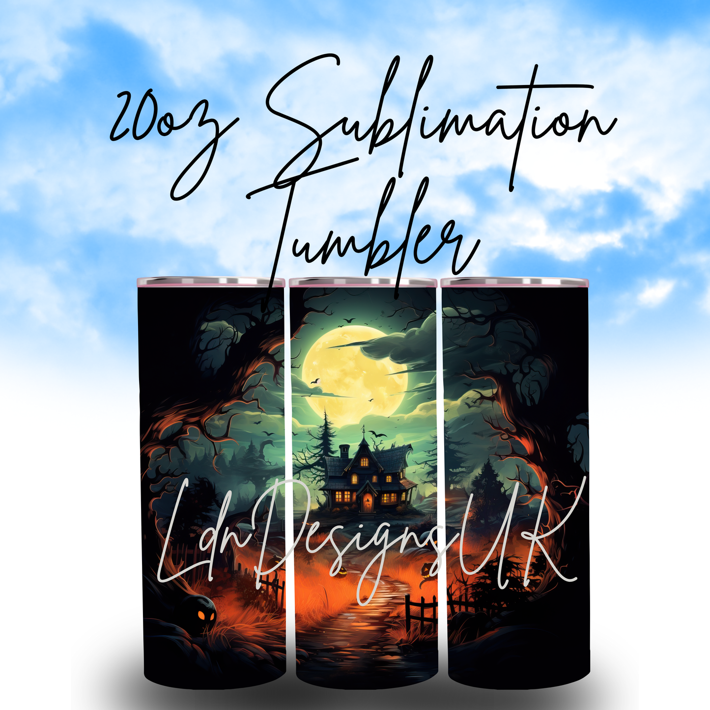 20oz Sublimation tumbler digital download