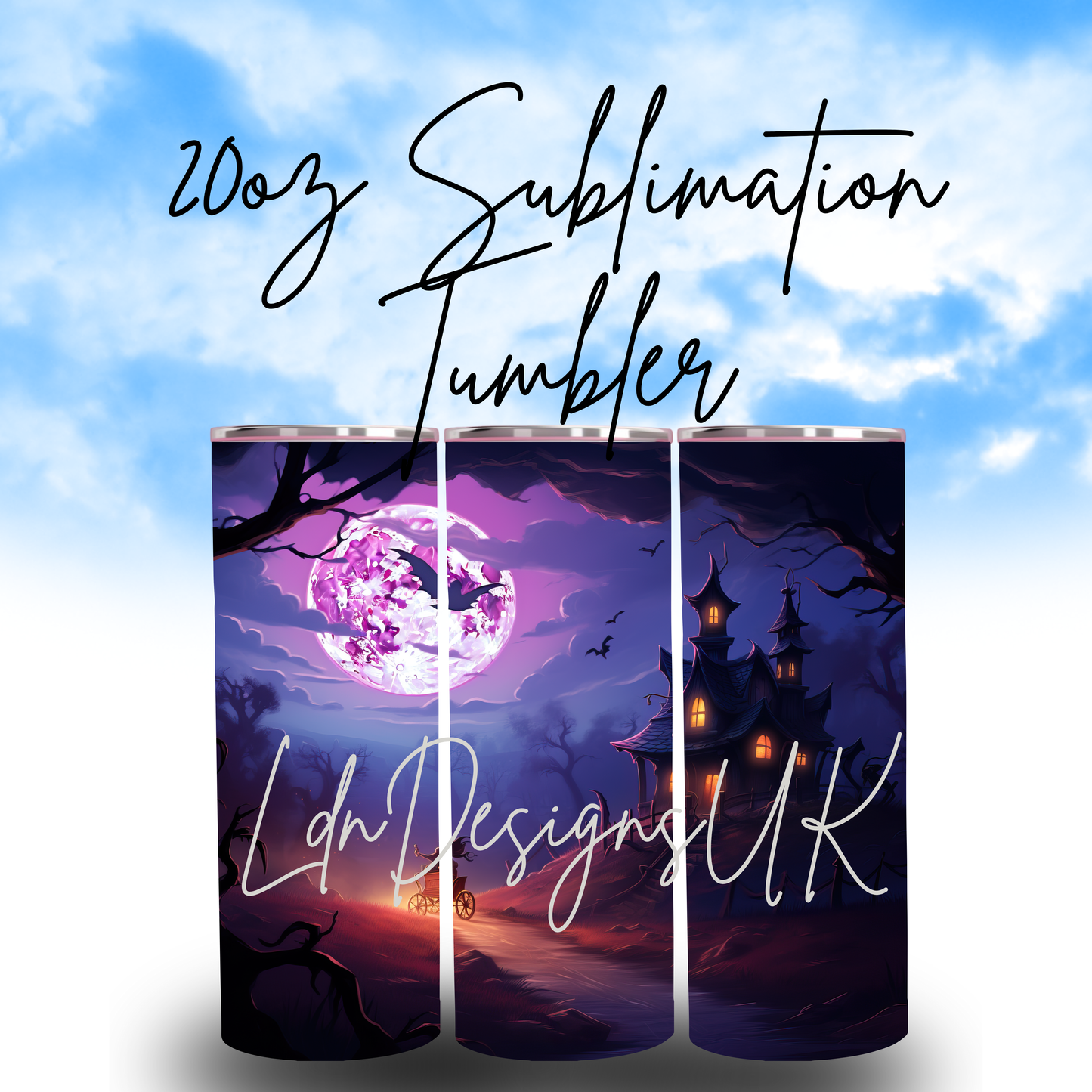 20oz Sublimation tumbler digital download