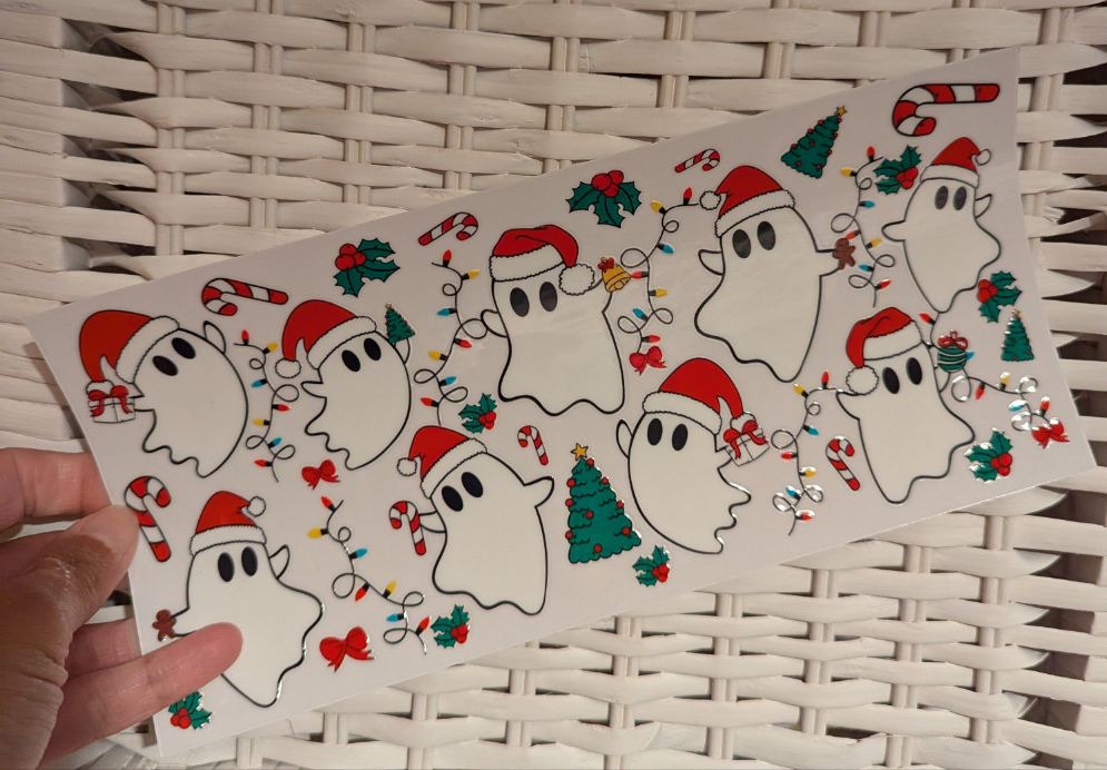 16oz Christmas UVDTF