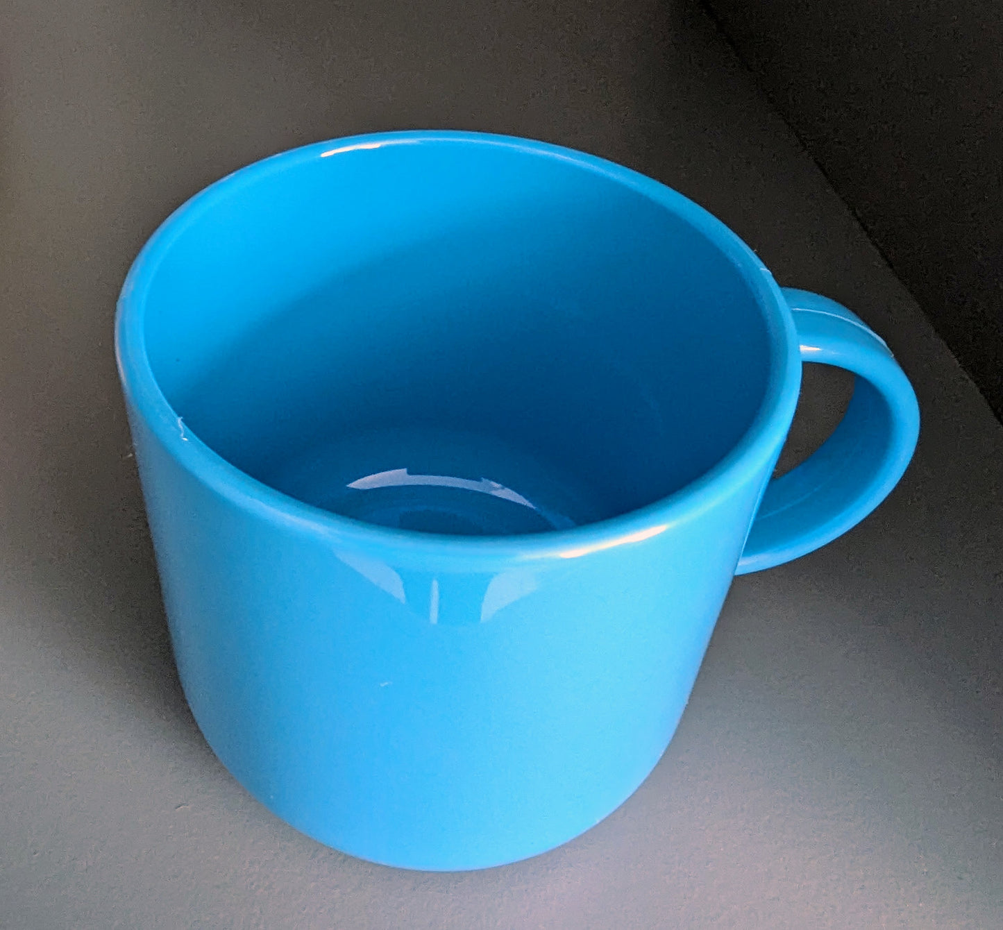 Blue 6oz Sublimation polymer mug