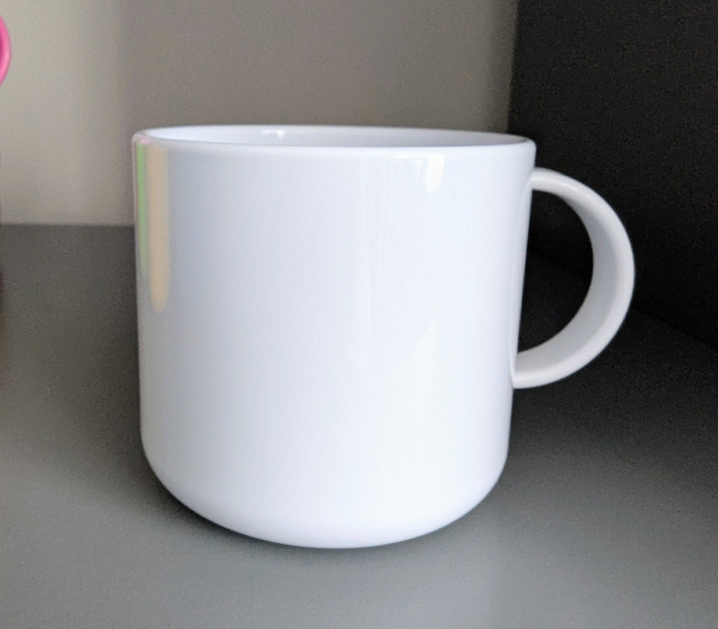 White 6oz Sublimation polymer mug