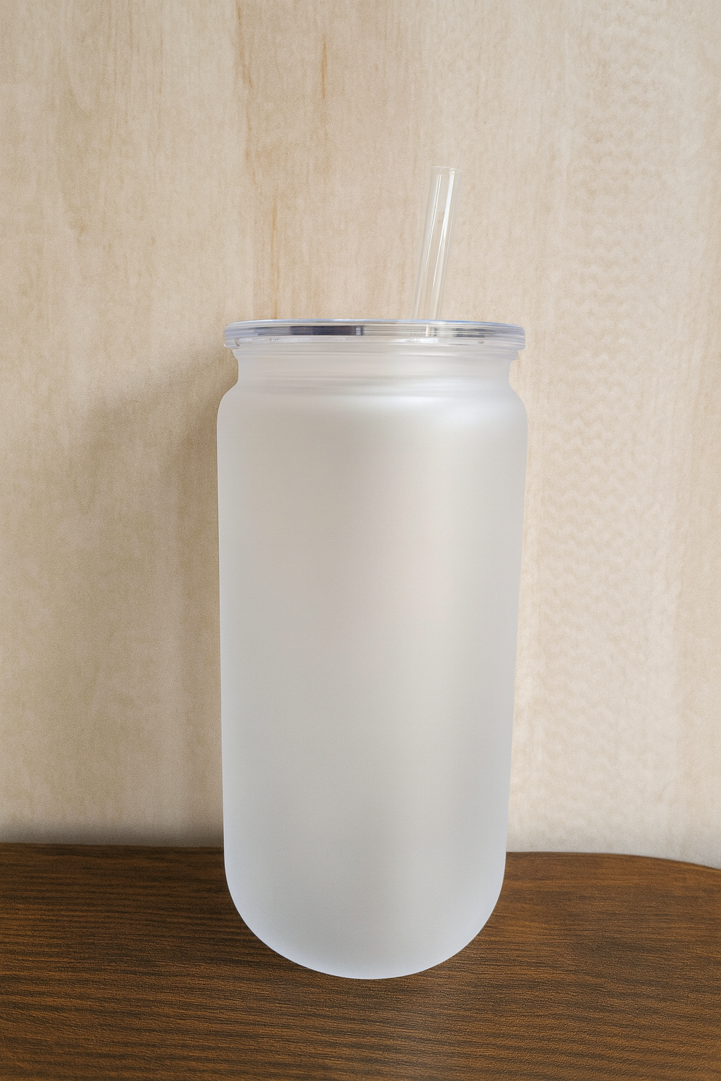 16oz FROSTED CLEAR Plastic Libbey Can Cups