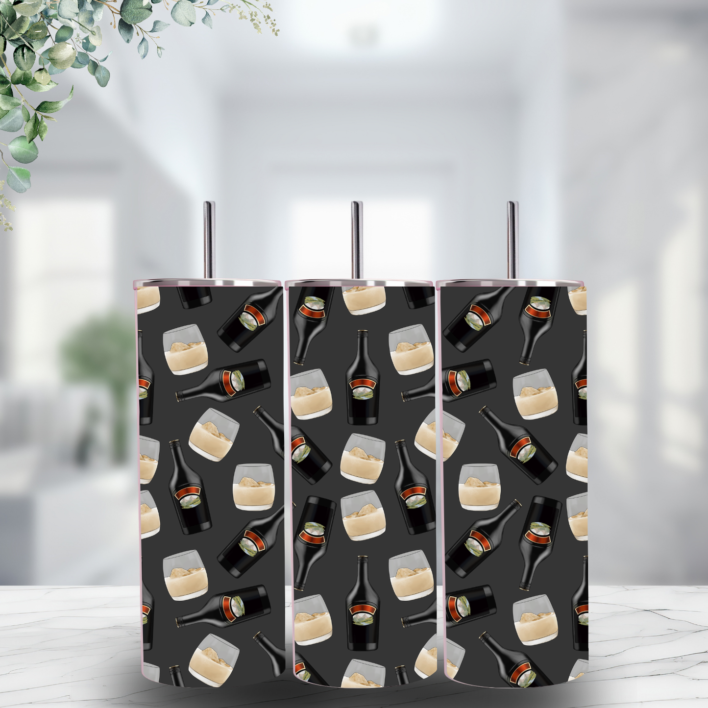 20oz Ready-to-sell Tumbler - dark grey background