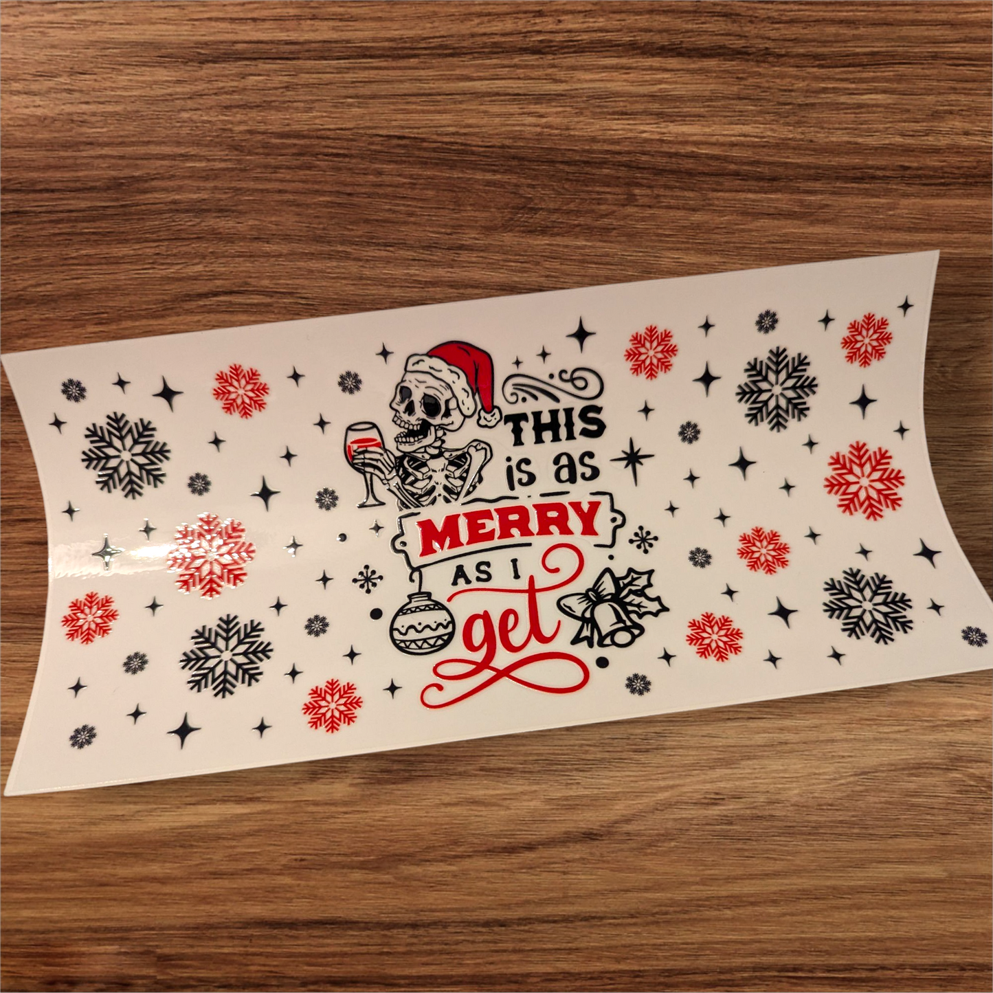 16oz Christmas UVDTF