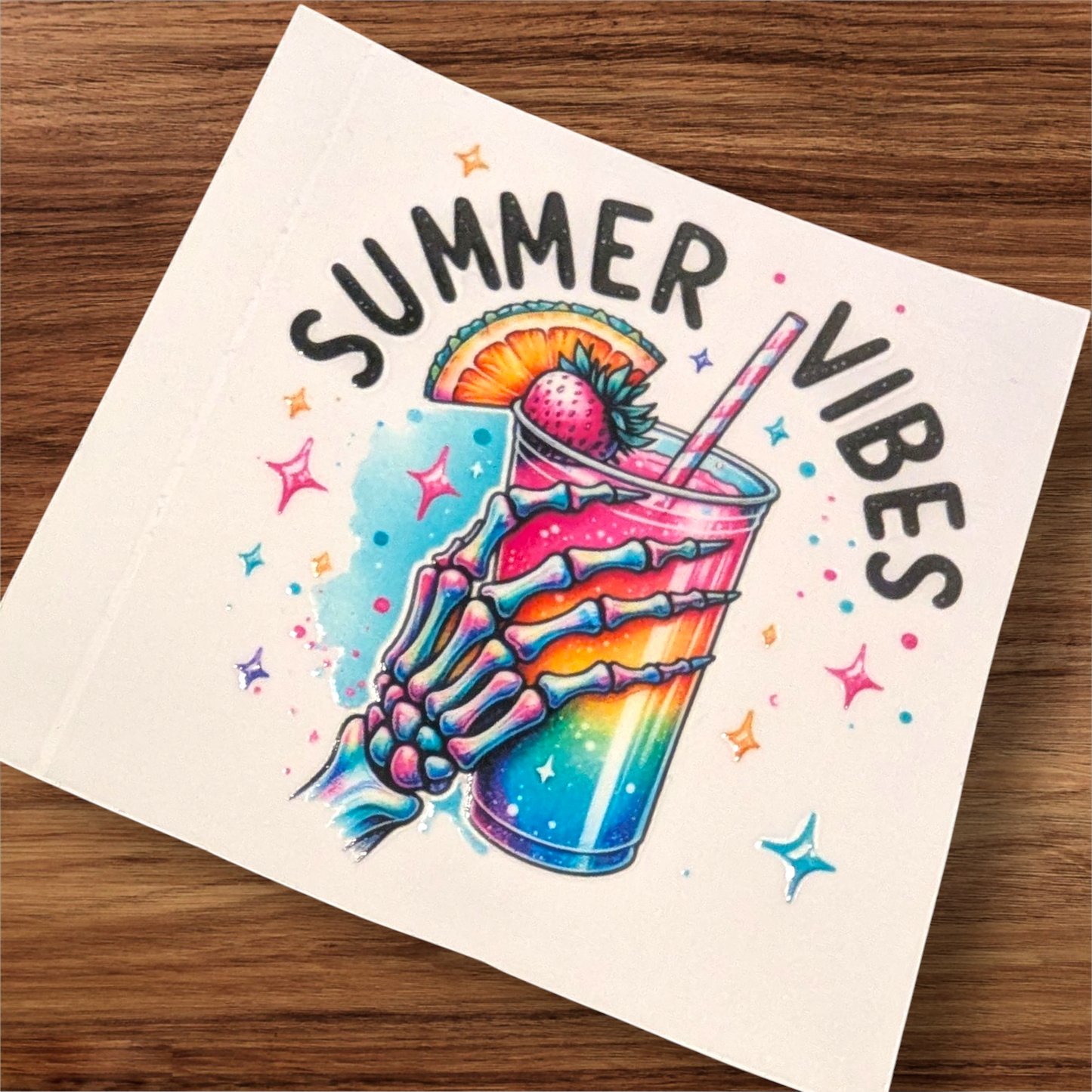 UVDTF Decal - summer vibes