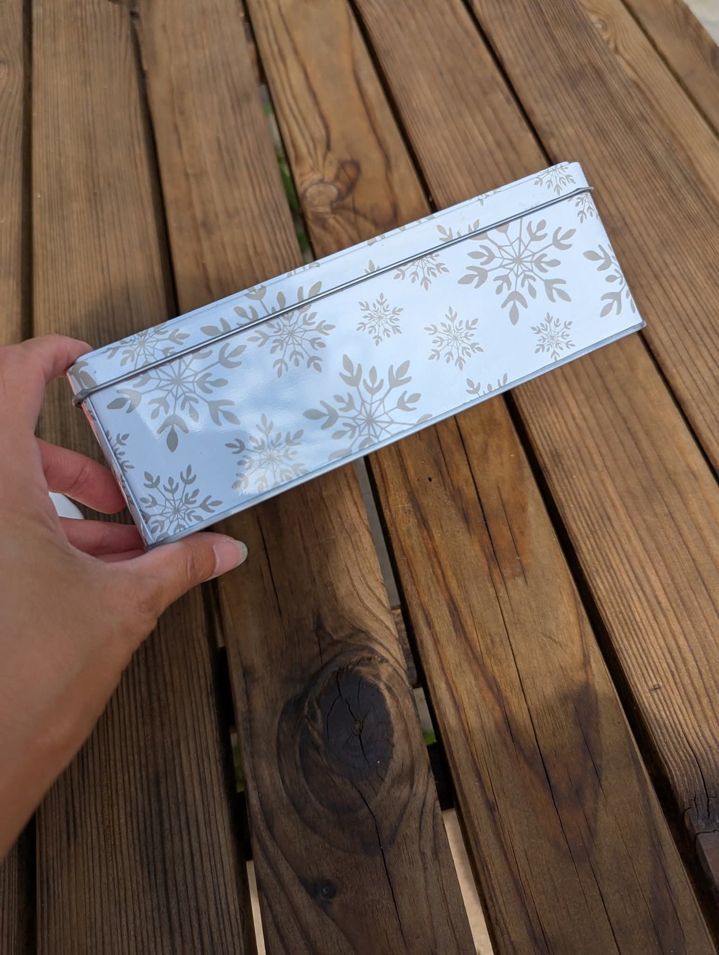 Metal Christmas Tin