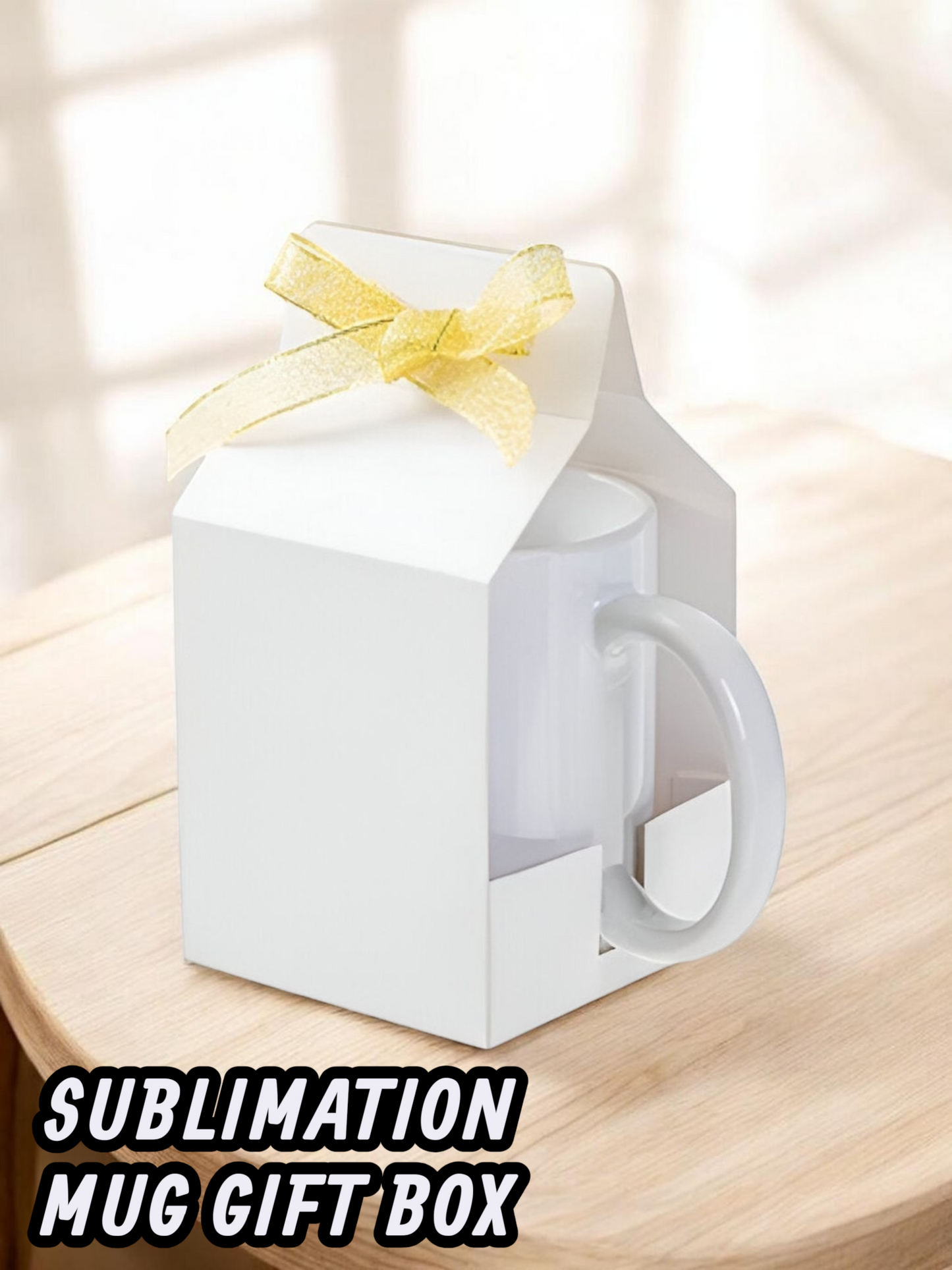 SUBLIMATION MUG GIFT BOX 10 PACK