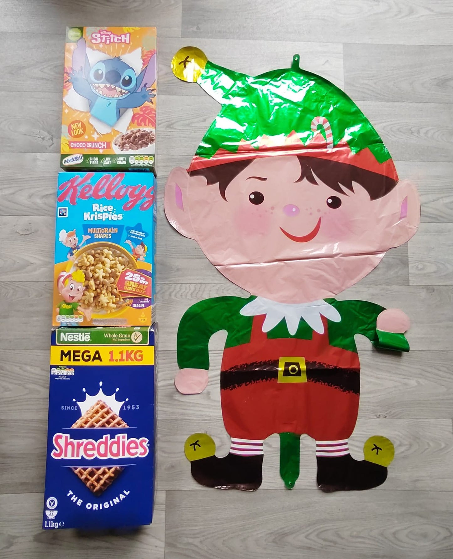 Giant Standing Elf Balloon 98cms