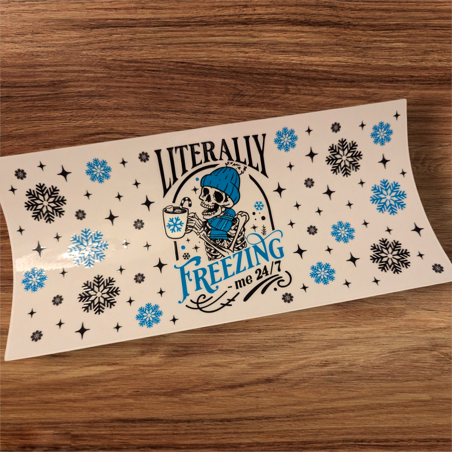 16oz Christmas UVDTF