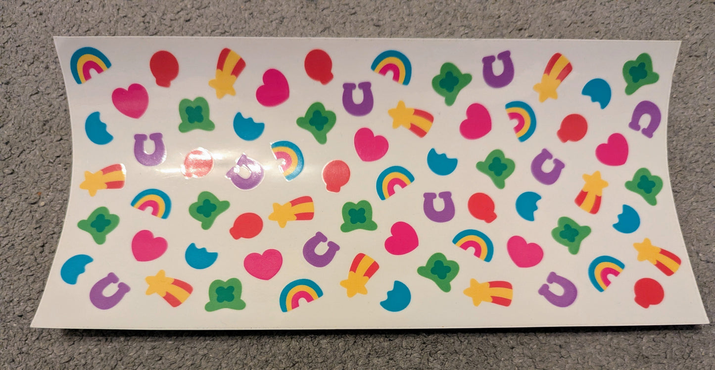 16oz straight UVDTF - lucky charms St. Patricks