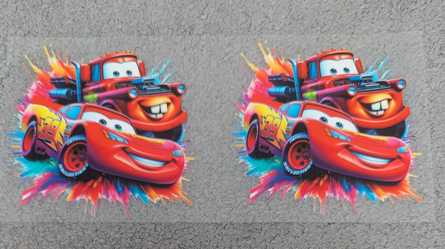 16oz straight UVDTF - cars