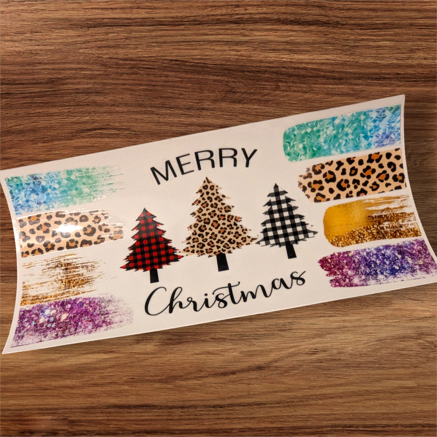 16oz Christmas UVDTF