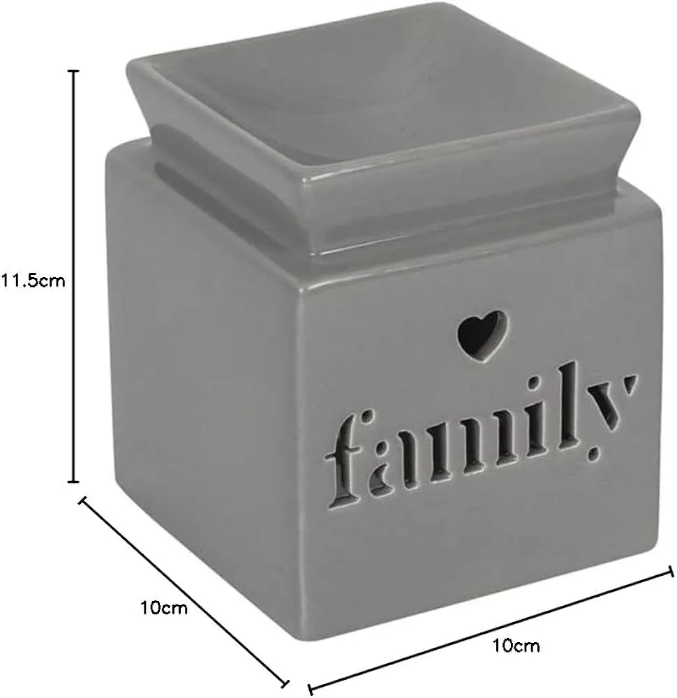 GREY HOME WAX MELT BURNER