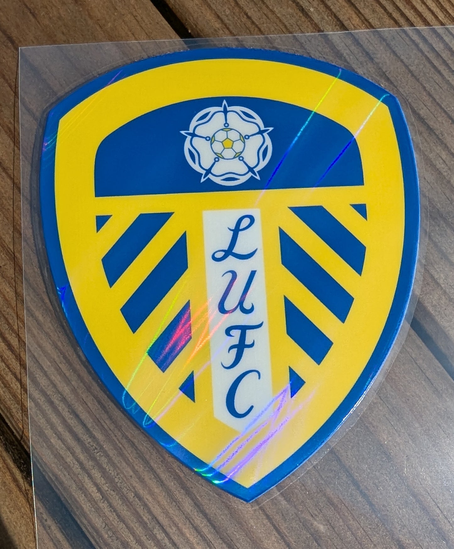 HOLOGRAPHIC UVDTF DECAL - FOOTBALL