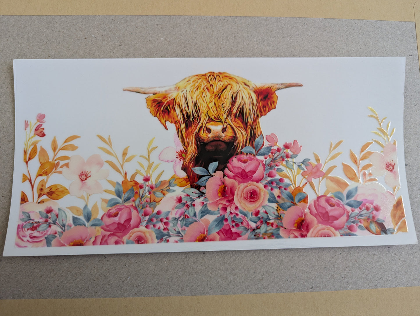 16oz straight UVDTF - cows