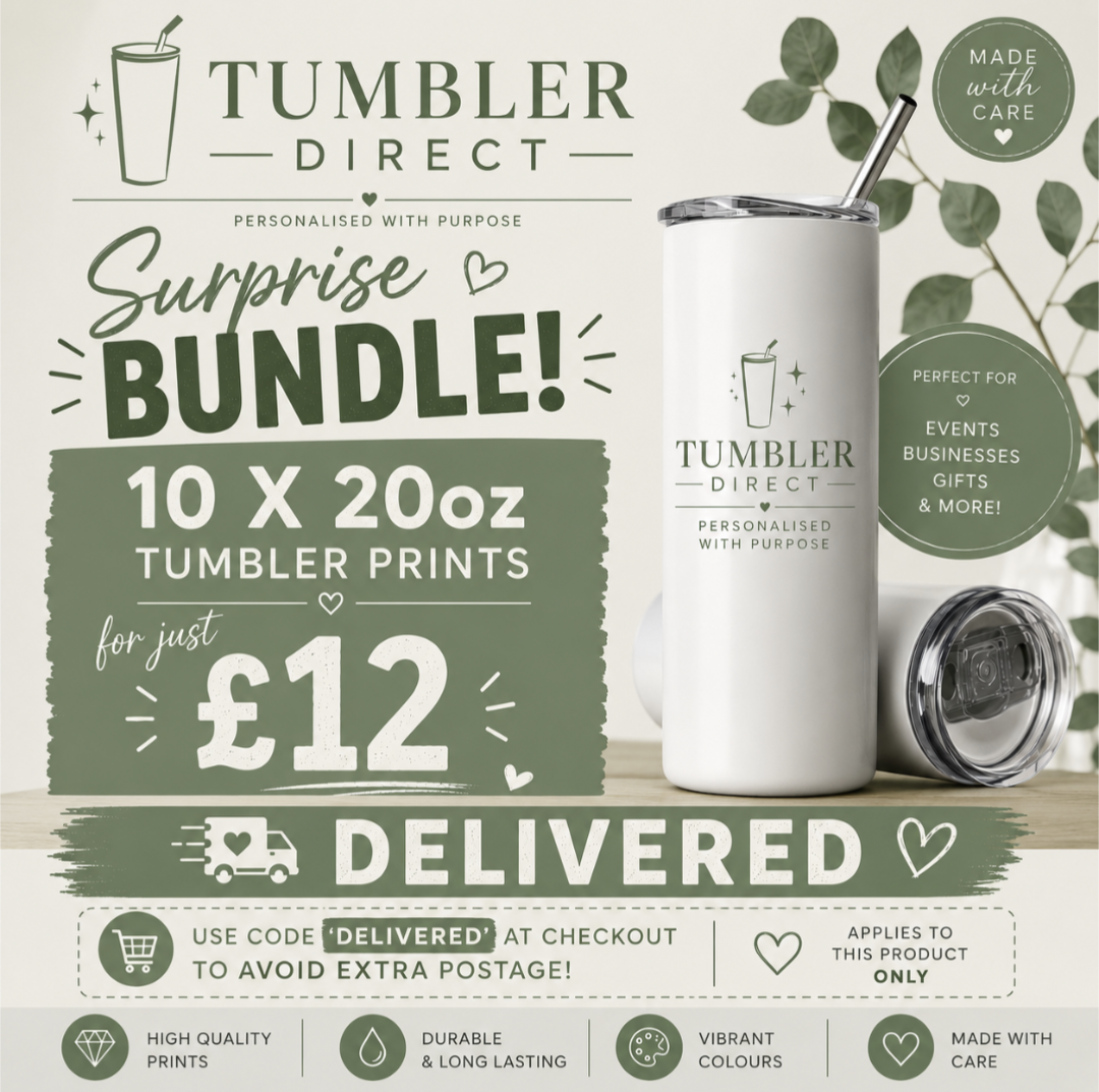 Mystery 20oz sublimation print bundle