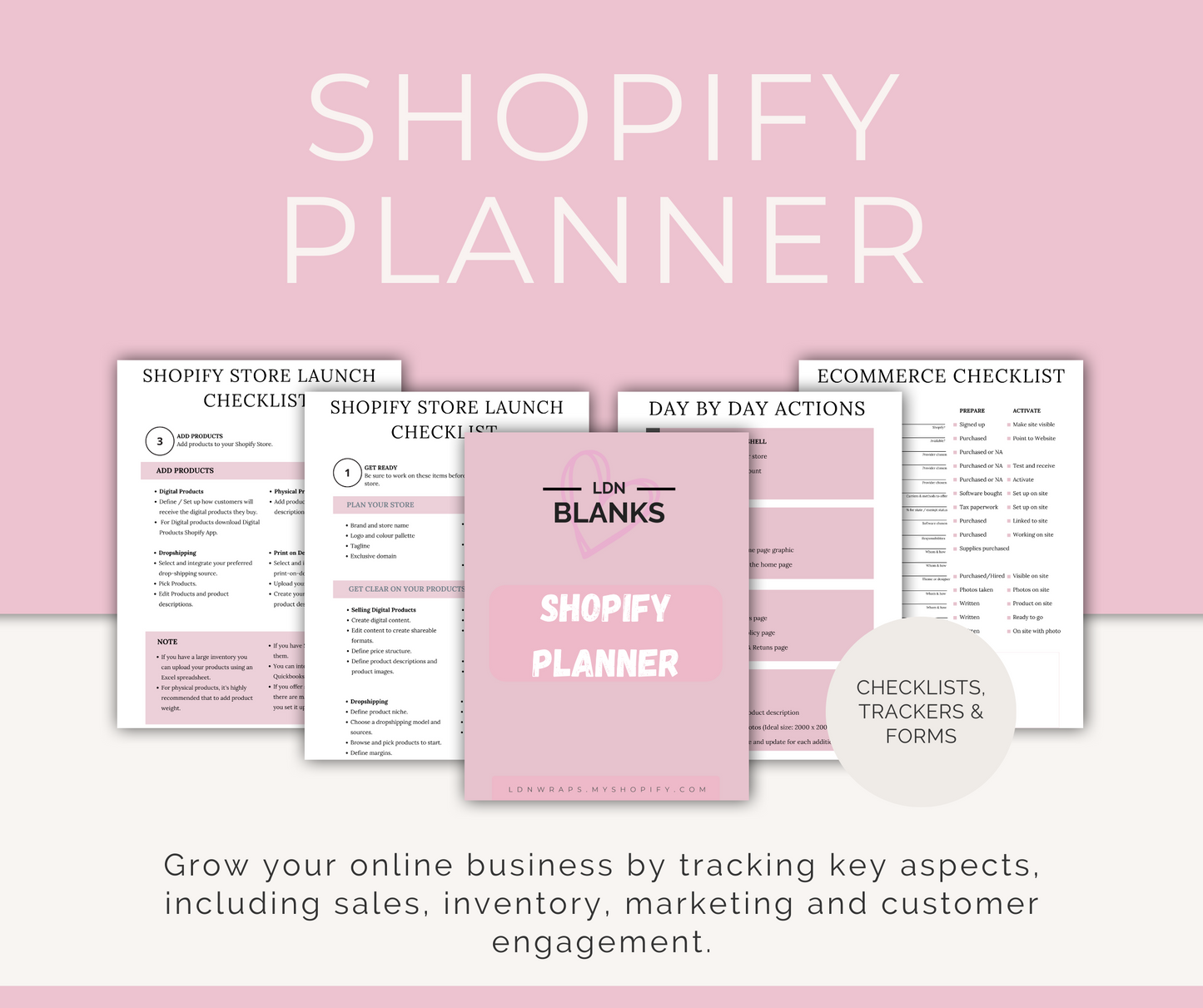 EBOOK: SHOPIFY PLANNER - DIGITAL DOWNLOAD