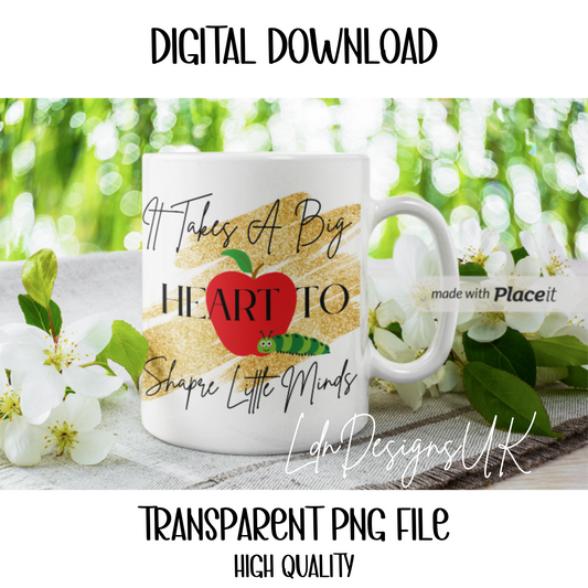 TEACHER QUOTE PNG DIGITAL DOWNLOAD