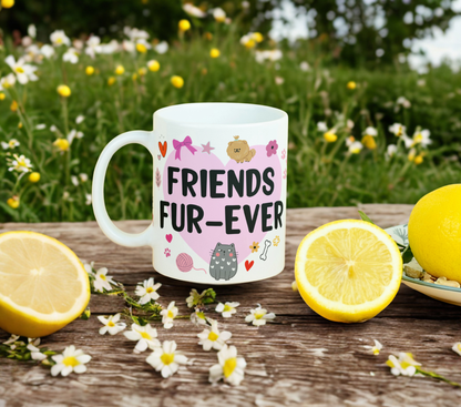 Friends Fur-Ever MUG SUBLIMATION PRINT