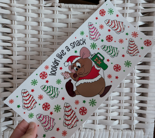 16oz Christmas UVDTF