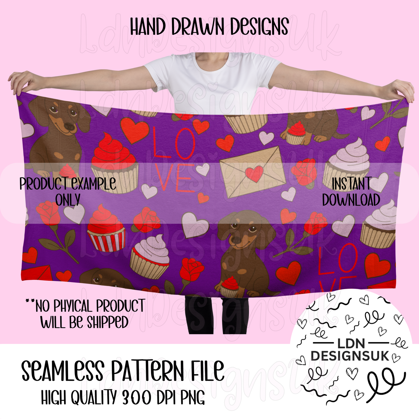 Puppy Love Seamless Patterns bundle