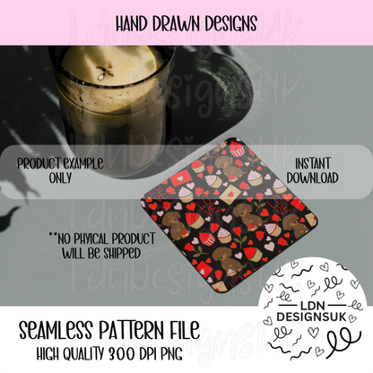 Puppy Love Seamless Patterns bundle