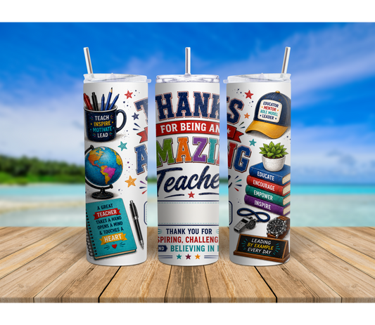 20oz Personalised Ready-to-sell Tumbler