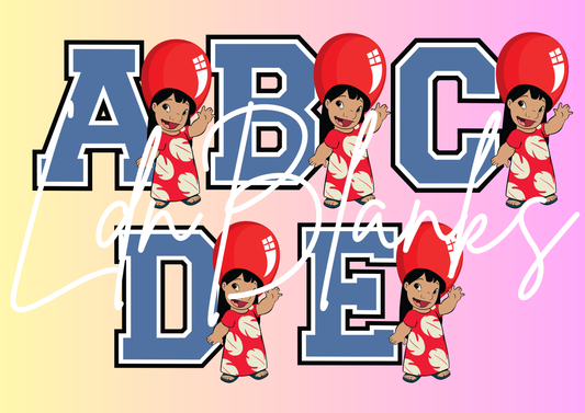 LILO ALPHABET A-Z DIGITAL DOWNLOAD