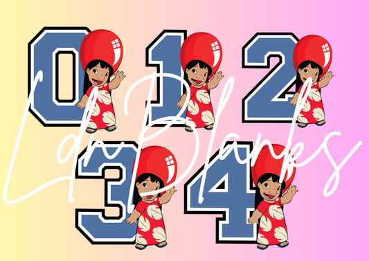 LILO NUMBERS 0-9