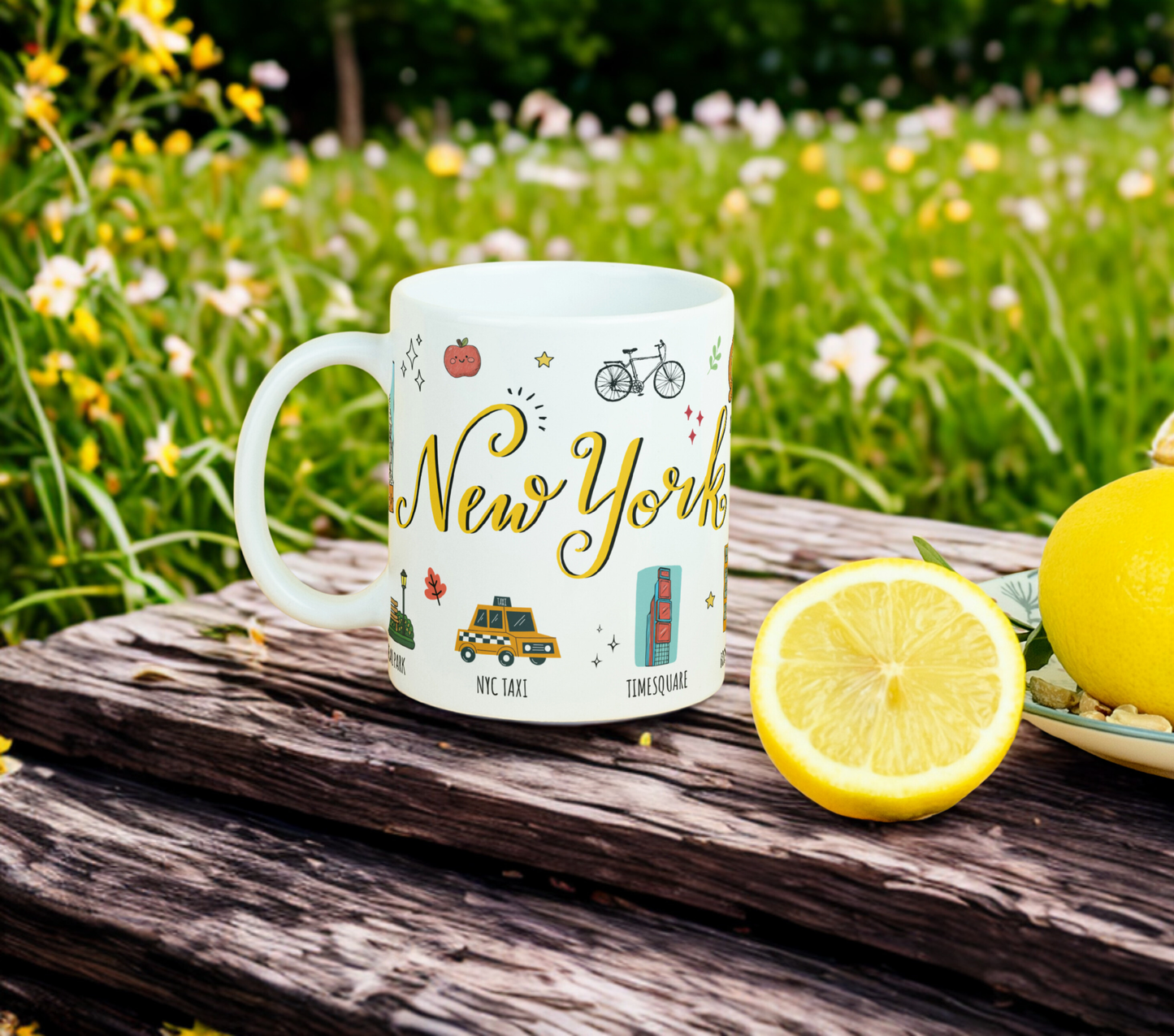 New York MUG SUBLIMATION PRINT