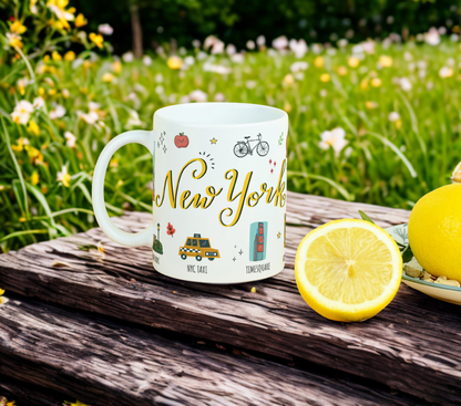 New York MUG SUBLIMATION PRINT