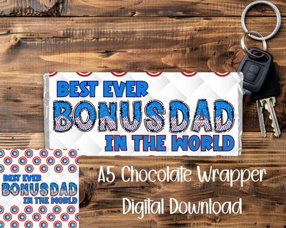 FATHER'S DAY CAPT. AM A5 CHOCOLATE WRAPPERS BUNDLE - DIGITAL DOWNLOAD