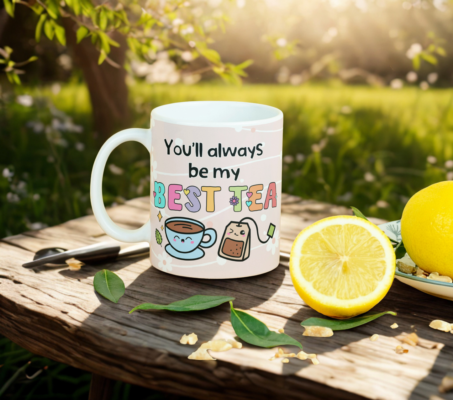 You'll always be my best tea 11oz MUG SUBLIMATION PRINT