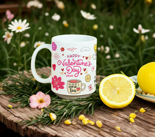 Happy Valentines Day MUG SUBLIMATION PRINT