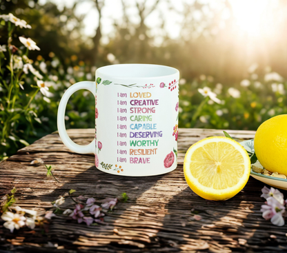 I Am Loved MUG SUBLIMATION PRINT