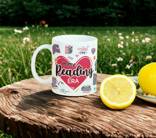 In My Reading Era MUG SUBLIMATION PRINT