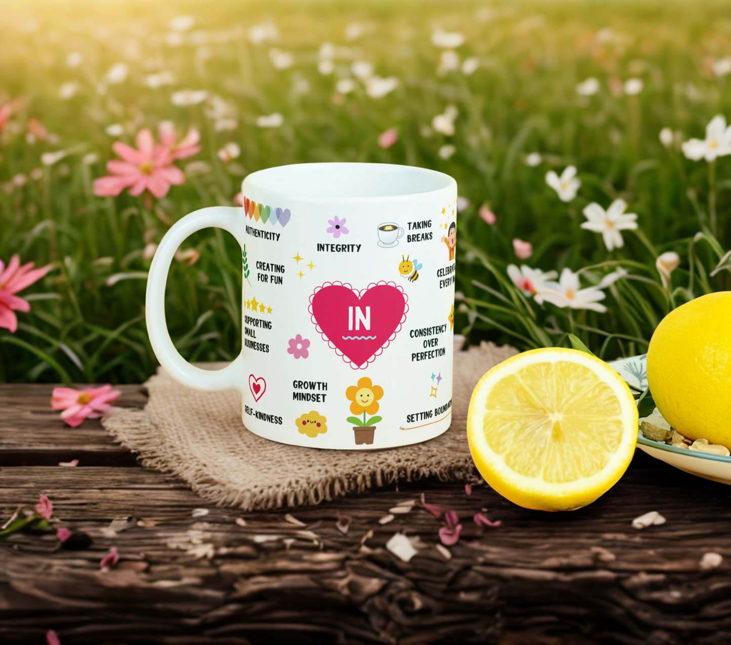 Motivational In & Out MUG SUBLIMATION PRINT