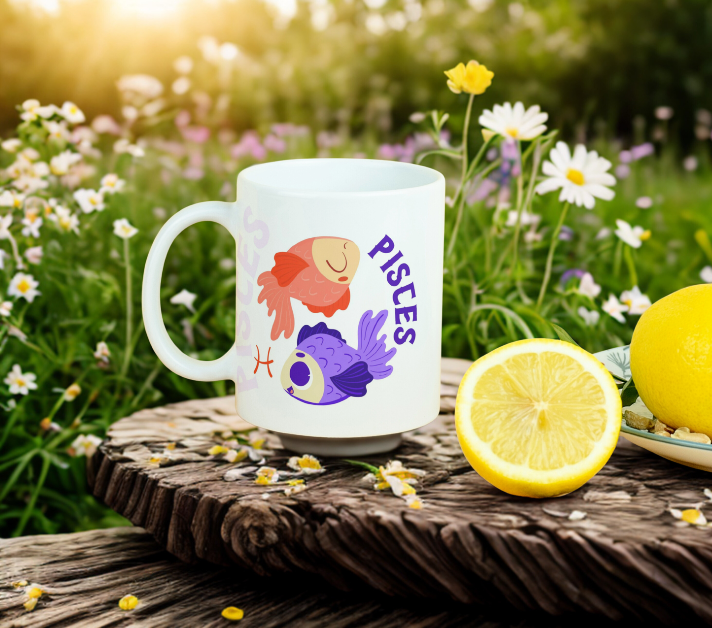 Pisces Starsign MUG SUBLIMATION PRINT