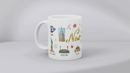New York MUG SUBLIMATION PRINT