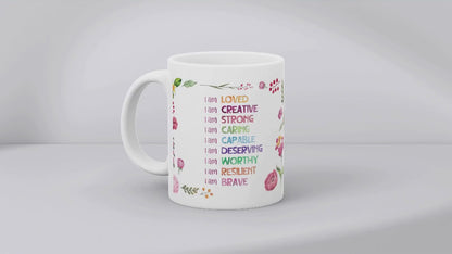 I Am Loved MUG SUBLIMATION PRINT