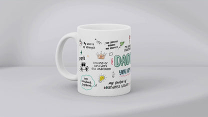 Daddy You Are MUG SUBLIMATION PRINT