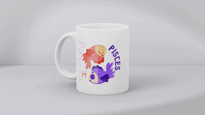 Pisces Starsign MUG SUBLIMATION PRINT